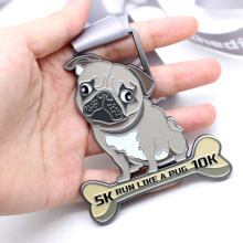 Medalla de perro de economía de metal personalizada del fabricante chino